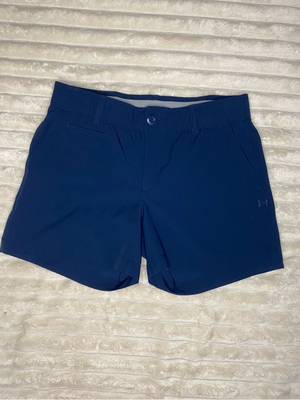 Under Armour Women's Navy Athletic Golf Shorts